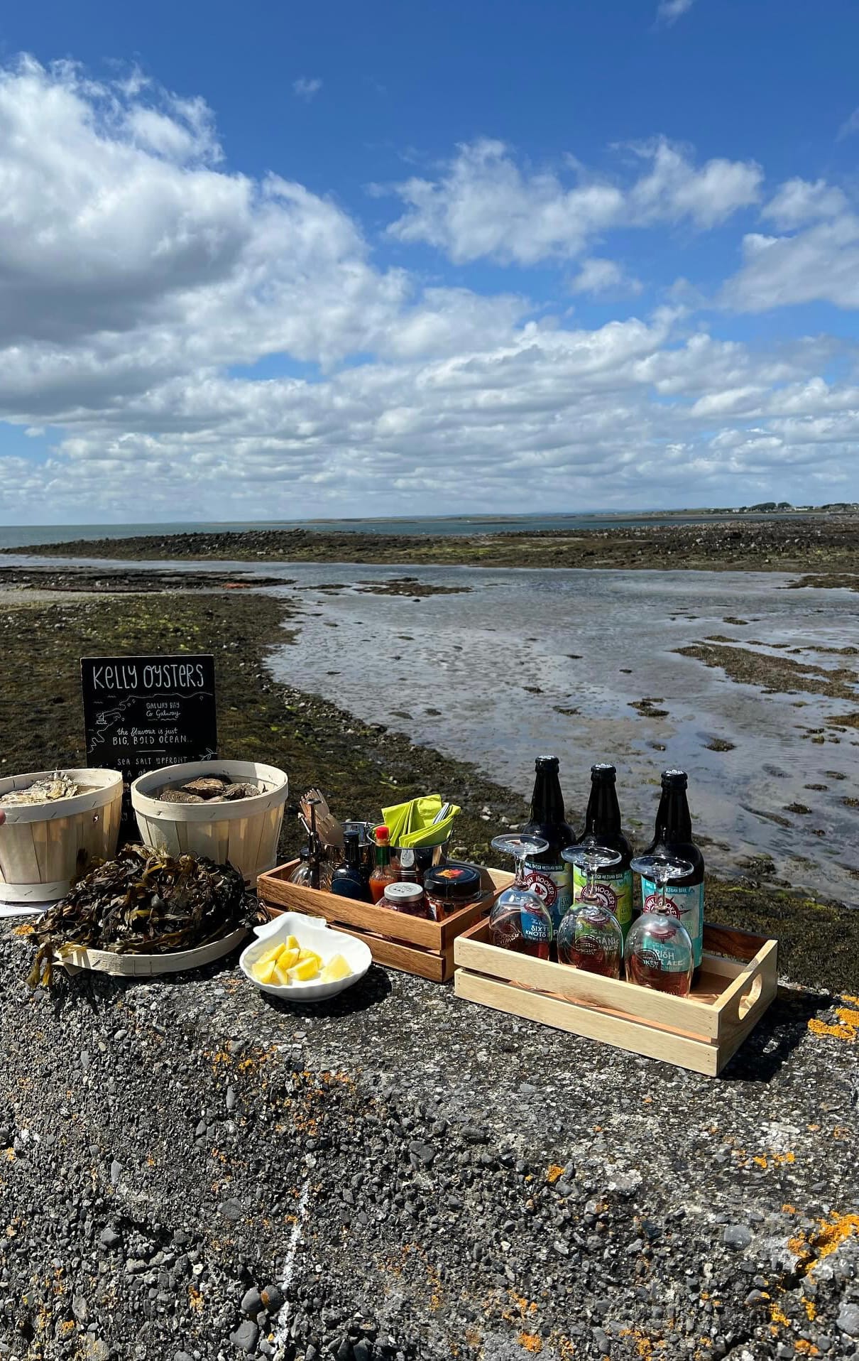 Pop Up Bar 2024 – tasting experience at Kelly Oysters