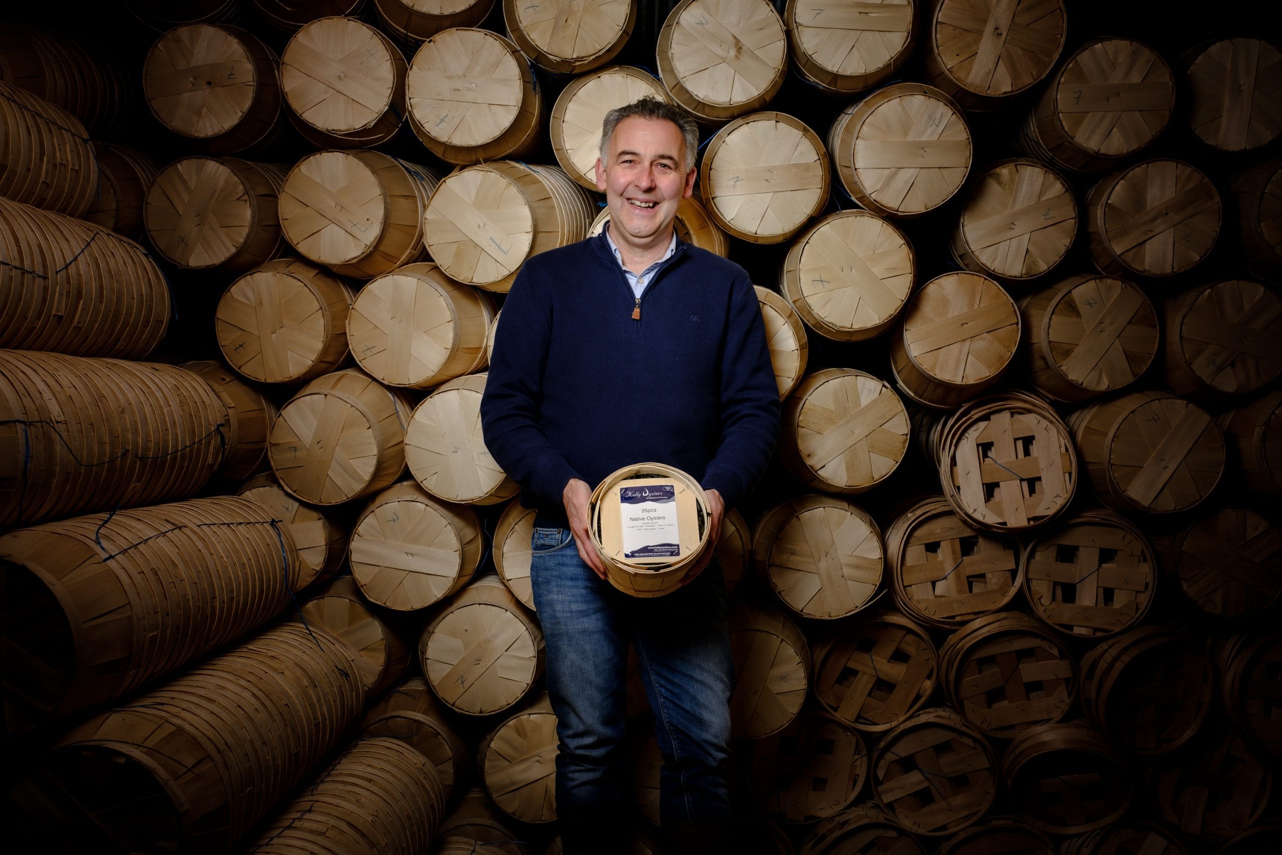 Diarmuid Kelly, managing director of Kelly Oysters