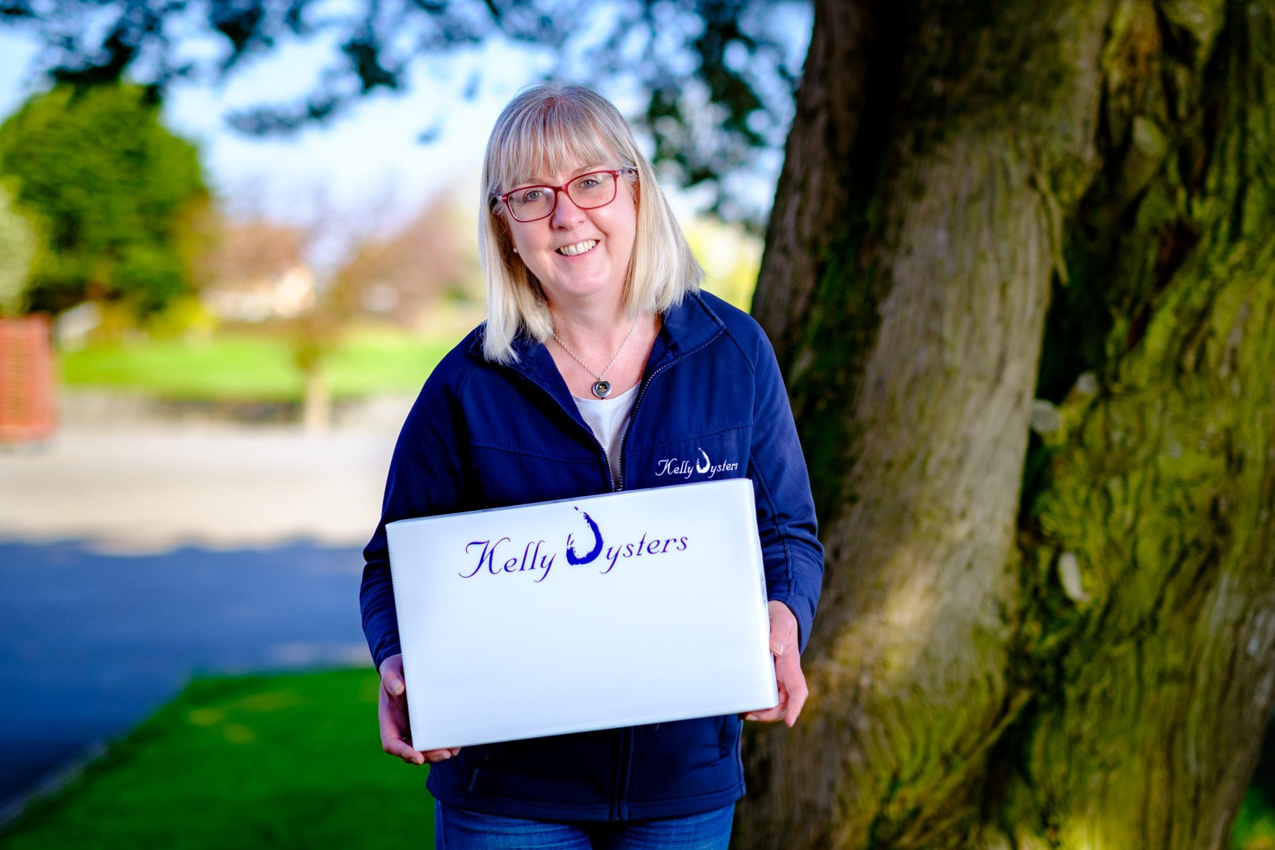 Theresa Kelly, office manager of Kelly Oysters